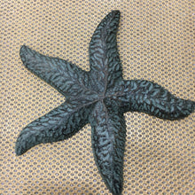 Load image into Gallery viewer, Cast Iron Patina Starfish Wall Decor - Home Decor - Cast Iron - Castiron - Beach House - Star Fish - Nautical Decor - Wedding Gift - Gift