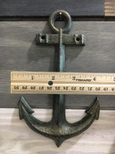 Load image into Gallery viewer, Cast Iron Patina Wall Anchor - Home Decor - Beach Decor - Coastal - Nautical - Castiron - Cast Iron - Beach House - Gift - Gifts