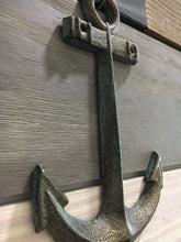 Load image into Gallery viewer, Cast Iron Patina Wall Anchor - Home Decor - Beach Decor - Coastal - Nautical - Castiron - Cast Iron - Beach House - Gift - Gifts