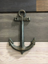 Load image into Gallery viewer, Cast Iron Patina Wall Anchor - Home Decor - Beach Decor - Coastal - Nautical - Castiron - Cast Iron - Beach House - Gift - Gifts