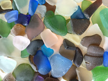 Load image into Gallery viewer, Medium Sea Glass Frosty Sea Glass Tumbled Beach Glass Great For Stain Glass and Jewelry Bulk Seaglass FREE SHIPPING!