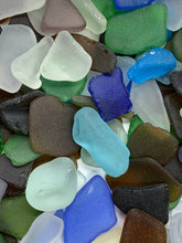 Load image into Gallery viewer, Medium Sea Glass Frosty Sea Glass Tumbled Beach Glass Great For Stain Glass and Jewelry Bulk Seaglass FREE SHIPPING!