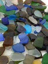 Load image into Gallery viewer, Medium Sea Glass Frosty Sea Glass Tumbled Beach Glass Great For Stain Glass and Jewelry Bulk Seaglass FREE SHIPPING!