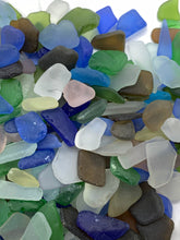 Load image into Gallery viewer, Small Sea Glass Frosty Sea glass Ocean Tumbled Beach Glass Bulk 10-200 Pieces Tiny Seaglass FREE SHIPPING!