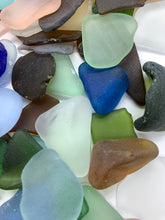 Load image into Gallery viewer, Large Sea Glass Tumbled Beach Glass Frosty Sea Glass Bulk 10-50 Pieces Seaglass!
