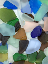 Load image into Gallery viewer, Large Sea Glass Tumbled Beach Glass Frosty Sea Glass Bulk 10-50 Pieces Seaglass!