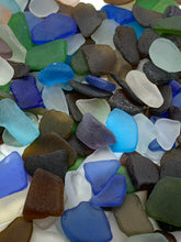 Load image into Gallery viewer, Medium Sea Glass Frosty Sea Glass Tumbled Beach Glass Great For Stain Glass and Jewelry Bulk Seaglass FREE SHIPPING!