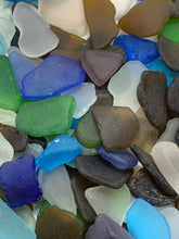 Load image into Gallery viewer, Medium Sea Glass Frosty Sea Glass Tumbled Beach Glass Great For Stain Glass and Jewelry Bulk Seaglass FREE SHIPPING!
