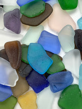 Load image into Gallery viewer, Medium Sea Glass Frosty Sea Glass Tumbled Beach Glass Great For Stain Glass and Jewelry Bulk Seaglass FREE SHIPPING!
