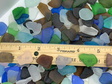 Load image into Gallery viewer, Medium Sea Glass Frosty Sea Glass Tumbled Beach Glass Great For Stain Glass and Jewelry Bulk Seaglass FREE SHIPPING!