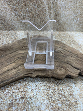 Load image into Gallery viewer, Plastic Easel - Stands for Sea Shells - Stand for Sand Dollars, Starfish, Abalone, Scallops, Mineral Slices - FREE SHIPPING!