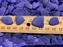 Load image into Gallery viewer, Cobalt Blue Sea Glass Frosty Sea Glass Tide Tumbled Beach Glass Bulk Seaglass FREE SHIPPING!

