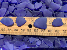 Load image into Gallery viewer, Cobalt Blue Sea Glass Frosty Sea Glass Tide Tumbled Beach Glass Bulk Seaglass FREE SHIPPING!
