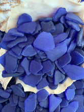 Load image into Gallery viewer, Cobalt Blue Sea Glass Frosty Sea Glass Tide Tumbled Beach Glass Bulk Seaglass FREE SHIPPING!