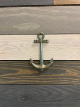 Load image into Gallery viewer, Cast Iron Patina Wall Anchor - Home Decor - Beach Decor - Coastal - Nautical - Castiron - Cast Iron - Beach House - Gift - Gifts