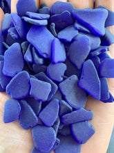 Load image into Gallery viewer, Cobalt Blue Sea Glass Frosty Sea Glass Tide Tumbled Beach Glass Bulk Seaglass FREE SHIPPING!
