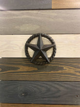Load image into Gallery viewer, Cast Iron Brown Rope Star Wall Decor - Home Decor - Beach Decor - Coastal - Nautical - Cast Iron - Beach House - Gift - Gifts - Man Cave