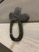 Load image into Gallery viewer, Cast Iron Wall Hook, Bedroom Wall Hanger, Coatroom Organizer, Outdoor Space Saver, Storage System, Wall Hanging, Beach Decor, Gift