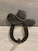 Load image into Gallery viewer, Cast Iron Wall Hook, Bedroom Wall Hanger, Coatroom Organizer, Outdoor Space Saver, Storage System, Wall Hanging, Beach Decor, Gift