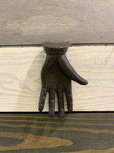 Load image into Gallery viewer, Hand Wall Hook, Towel Hook, Key Hook, Purse Hook, Coat & Hat Hook, Whimsical Cast Iron Hand, cast iron hook, castiron handle, castiron hooks