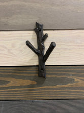 Load image into Gallery viewer, Cast Iron Tree Hook, Towel Hook, Bedroom Wall Hanger, Coatroom Organizer, Outdoor Space Saver, Storage System, Wall Hanging, DIY, Crafts