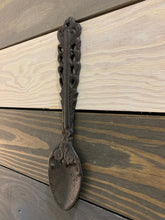 Load image into Gallery viewer, Cast Iron Spoon, Kitchen Wall Decor, Great For Any Kitchen, Over-sized Spoon, Farm House Wall Decor, Farm House-Kitchen Wall Art