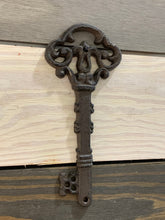 Load image into Gallery viewer, Key wall decor, Cast Iron Key, Cast Metal key, Key Wall Art, Key Wall Decor, Rustic Metal Key, Rustic key, Rustic Wall Art
