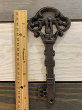 Load image into Gallery viewer, Key wall decor, Cast Iron Key, Cast Metal key, Key Wall Art, Key Wall Decor, Rustic Metal Key, Rustic key, Rustic Wall Art