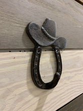 Load image into Gallery viewer, Cast Iron Wall Hook, Bedroom Wall Hanger, Coatroom Organizer, Outdoor Space Saver, Storage System, Wall Hanging, Beach Decor, Gift