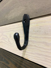 Load image into Gallery viewer, Cast Iron Wall Hook, Bedroom Wall Hanger, Coatroom Organizer, Outdoor Space Saver, Storage System, Wall Hanging, Beach Decor, Gift