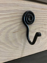 Load image into Gallery viewer, Curled Metal Wall Hook, Towel Hook, Bedroom Wall Hanger, Coatroom Organizer, Outdoor Space Saver, Storage System, Wall Hanging, DIY, Crafts