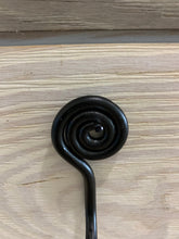 Load image into Gallery viewer, Curled Metal Wall Hook, Towel Hook, Bedroom Wall Hanger, Coatroom Organizer, Outdoor Space Saver, Storage System, Wall Hanging, DIY, Crafts