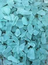 Load image into Gallery viewer, Small Aqua Light Aqua Sea Glass Frosty Seaglass Ocean Tumbled Beach Glass 10-300 Pieces Crafts FREE SHIPPING!
