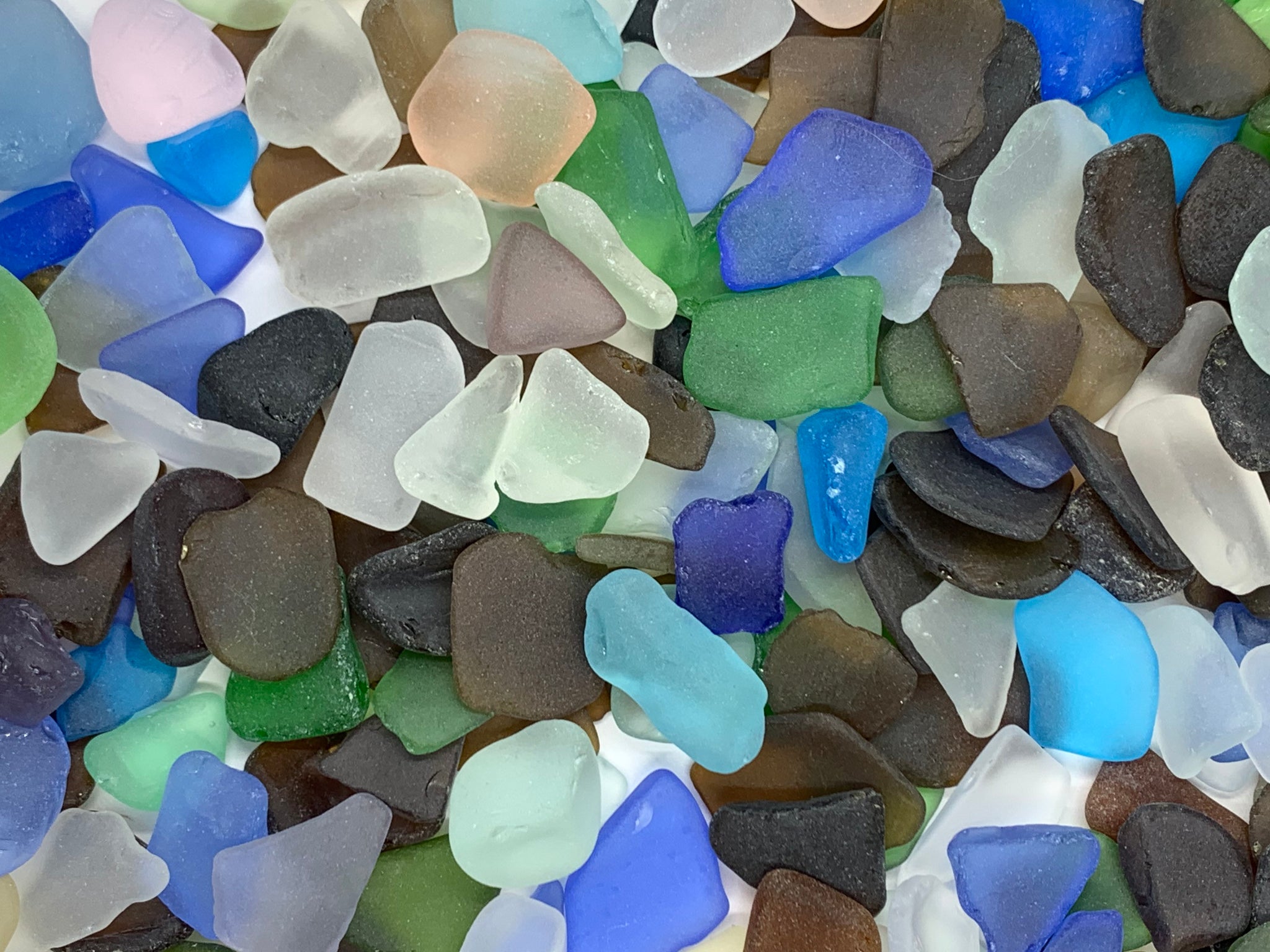 Large Sea Glass Beach Glass Ocean Tumbled Sea Glass Frosty Sea Glass for  Arts & Crafts Jewelry Glass 5-50 Pieces Seaglass 