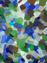 Load image into Gallery viewer, Small Sea Glass Frosty Sea glass Ocean Tumbled Beach Glass Bulk 10-200 Pieces Tiny Seaglass FREE SHIPPING!
