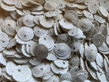 Load image into Gallery viewer, Tiny Sand Dollars 1/4 - 1/2&quot;- Sand Dollar - Craft Supply - Beach Wedding Favors - Wedding Decor - Bulk - Seashell - Gift
