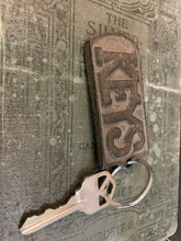Load image into Gallery viewer, Cast Iron Keychain, great for any old Truck you have, great addition to your keychain, Change the look of your Keys
