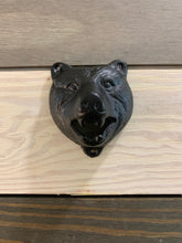 Load image into Gallery viewer, Cast Iron Bear Bottle Opener - Man Cave Decor - Gift - Man Gift - Decor Man Cave - Vintage - Barware - Beer Opener - Gift fo Him
