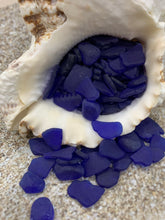 Load image into Gallery viewer, Small Cobalt Blue Sea Glass-Frosty Seaglass Tumbled Beach Glass-Bulk 5-100 Pieces-Seaglass-Tide Tumbled Glass
