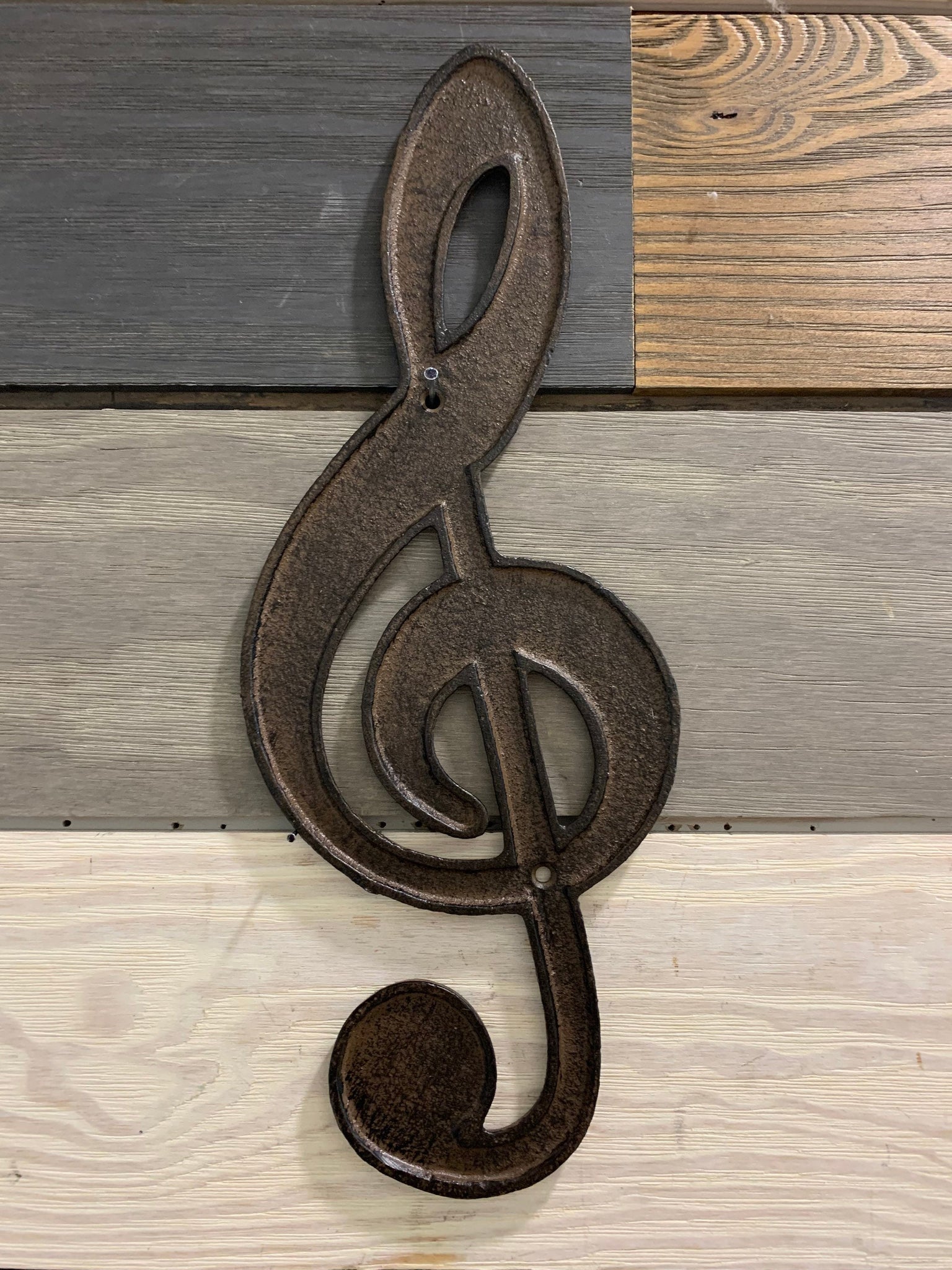 Music Note Metal Wall Art