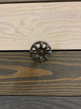Load image into Gallery viewer, Cast Iron Faucet Knob - Cast Iron Drawer Pull - Castiron - Brown Metal Faucet Knob - Shabby Chic Decor - Vintage Knob - Vintage Cast Iron
